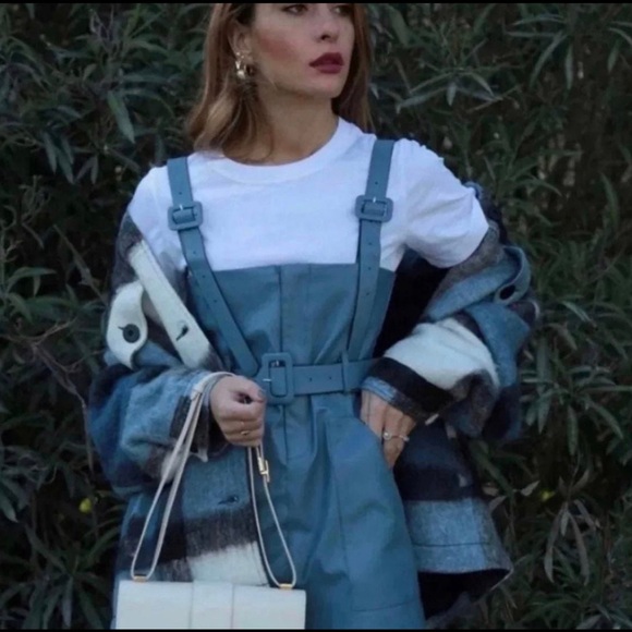 NWT ZARA Blogger Fav. Plaid Overshirt - Picture 4 of 9